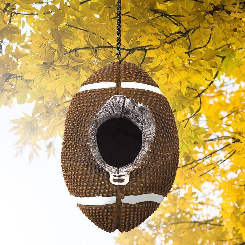 New Personality Simple Simulation Rugby Bird Nest Pastoral Scenery Swing Packing Resin Crafts