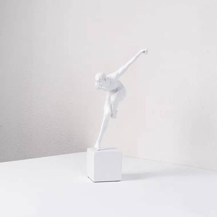 Resin ornament modern minimalist living room