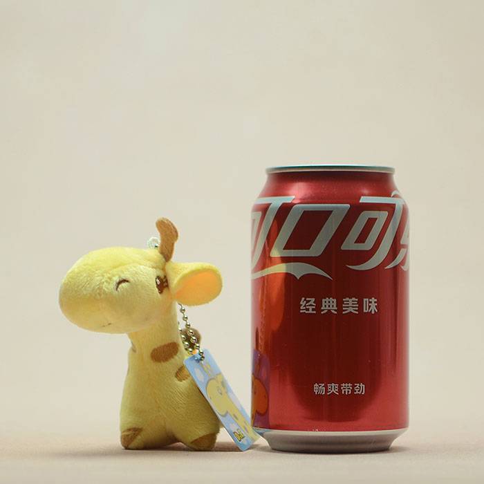 Tail Single Exit Japanese Plush Toy Glasses Factory Brown Dot Giraffe dolls Doll Pendant keychain