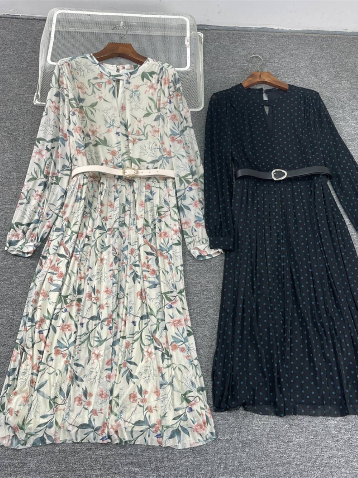 H -shaped color soft large elastic slim dress