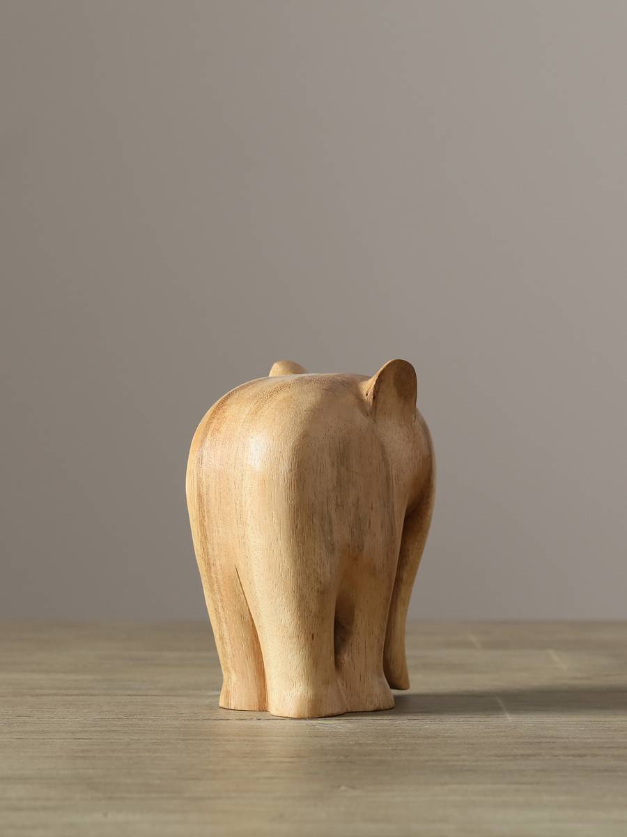 Garlem imported hand -carved small elephant ornaments