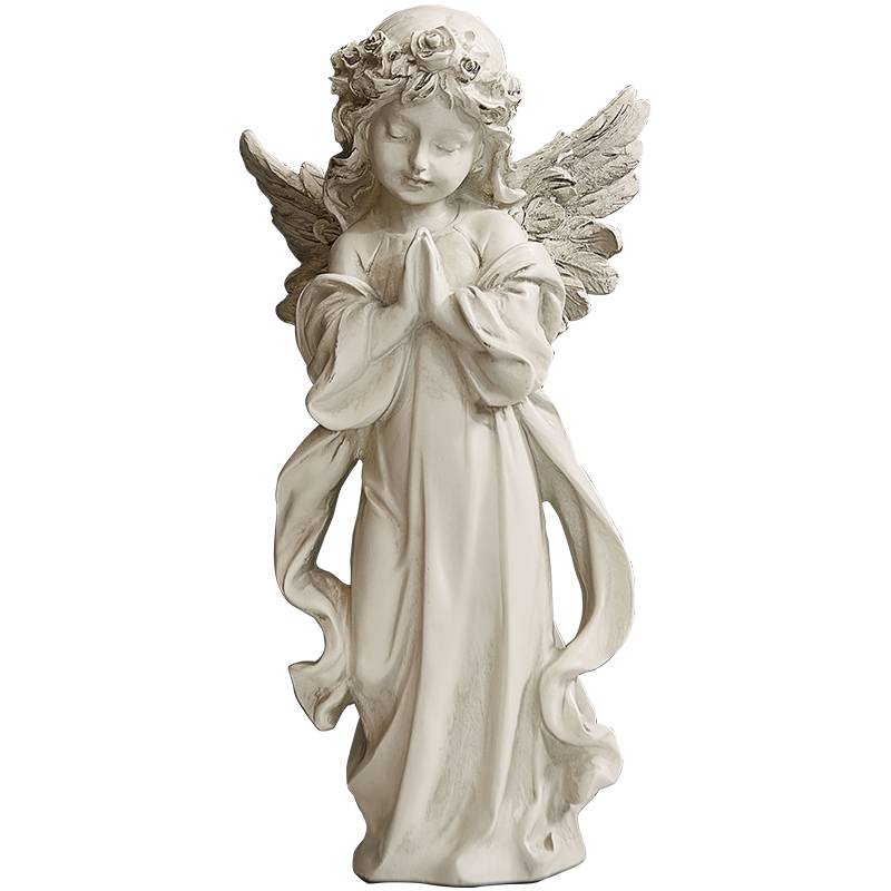 European -style retro character sculpture ornaments Creative art porch living room model room senior sense niche decoration