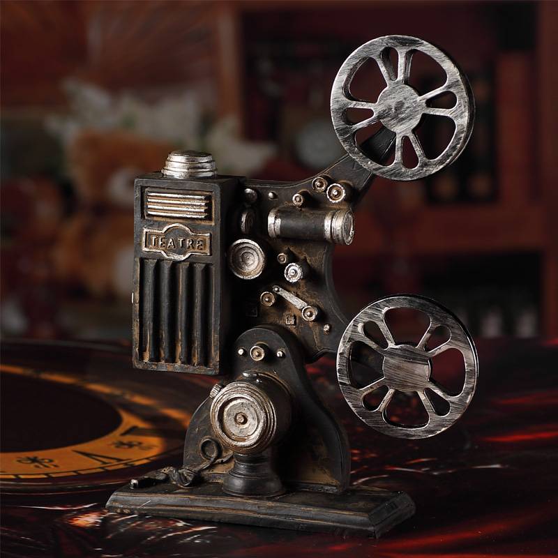 American retro old resin screening machine model bar Cafe shop decoration restaurant creative ornament