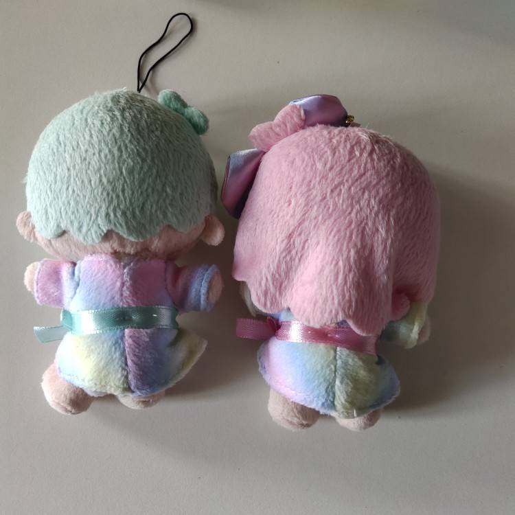Gemini plush pendant