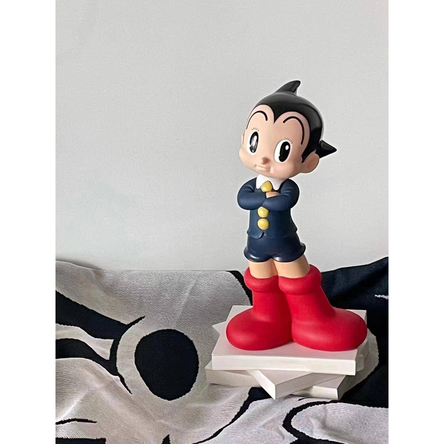 Export vintage retro cartoon dolls, Xiaogangda toy model, ancient times, old wind home decoration ornaments