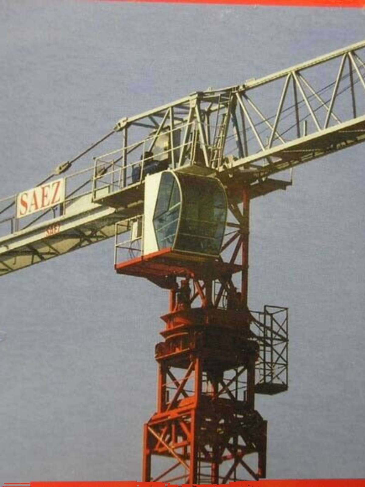 1/87 crane tower crane HO model