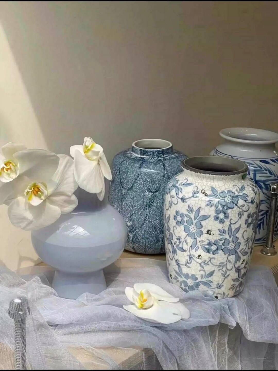 Exit tail single orphan INS ceramic vase flower pot orphan, each is super beautiful.