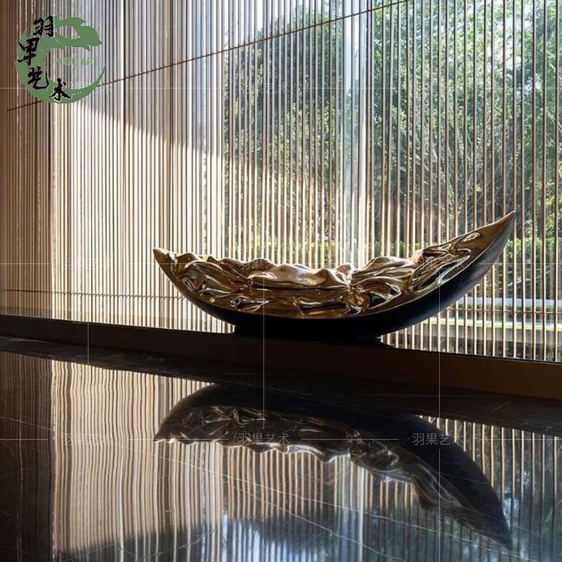 Electro -plated light luxury decoration glass reinforced reinforced reinforcement decoration building