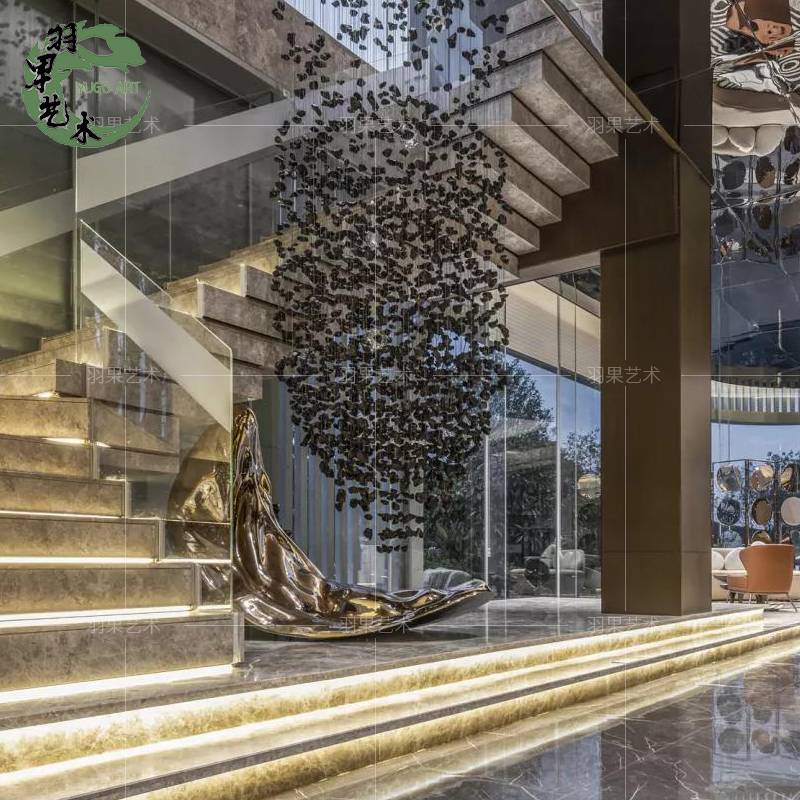 Electro -plated light luxury decoration glass reinforced reinforced reinforcement decoration building