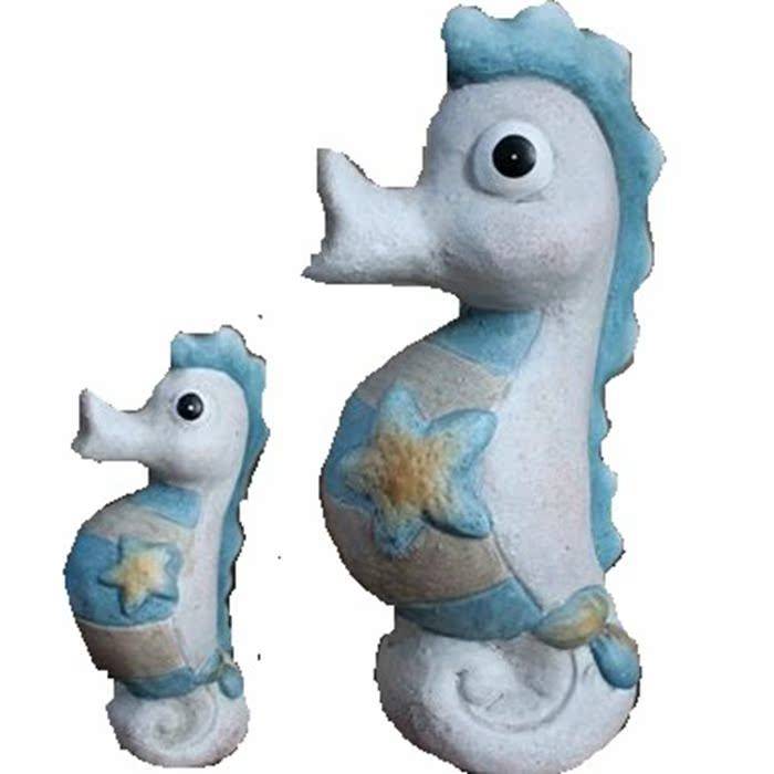 Lonely Mediterranean Nordic Hippocampus Creative Furnishing Garden Small Packing Garden Children's Room Decoration Factory