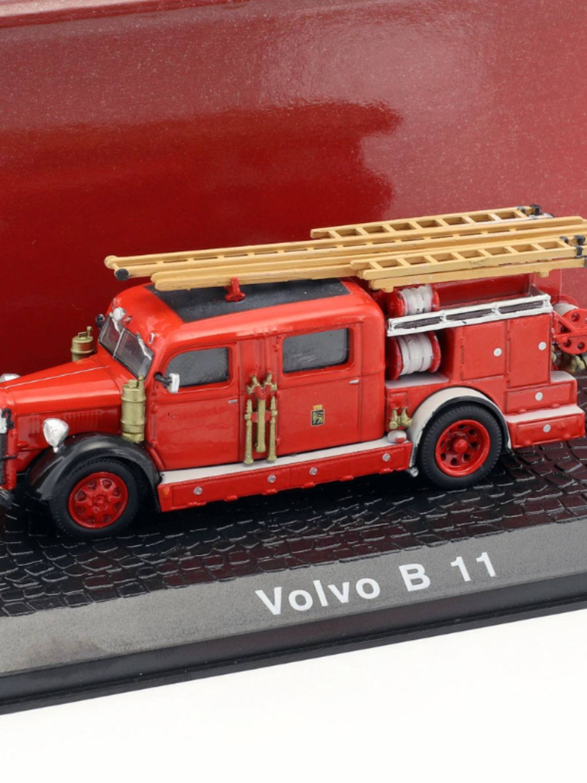 Volvo alloy simulation fire ladder model model