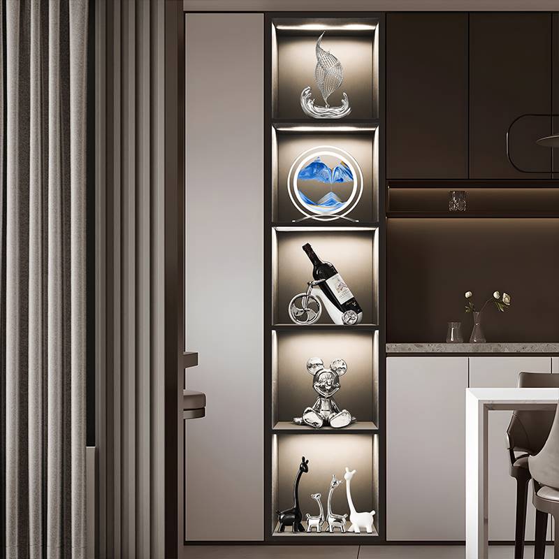 Violent Bear Ceramics Decoration Simple Living Room Wine Cabinet