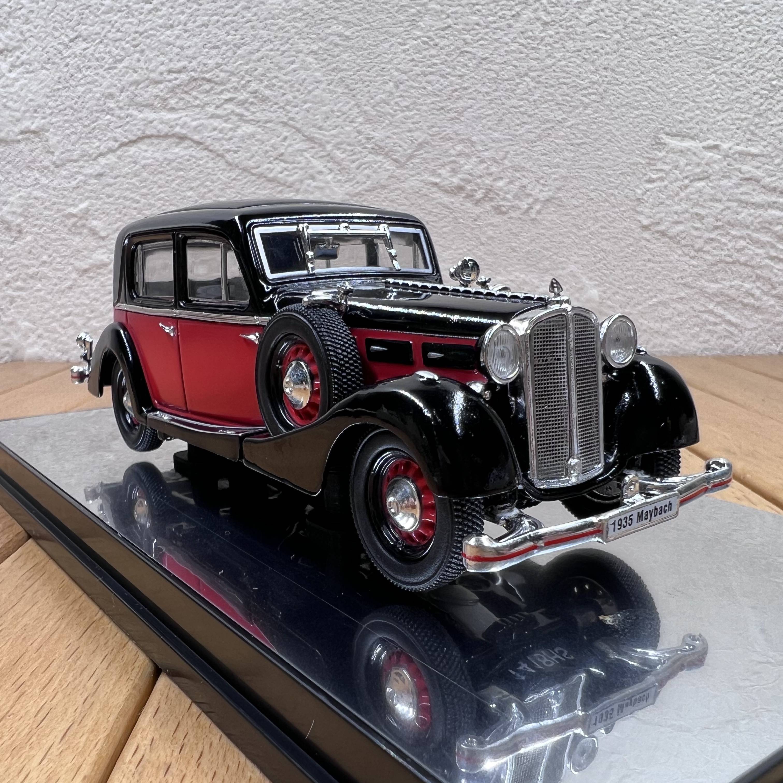 1:43 Mercedes -Benz Maybach SW35 classic old -fashioned car alloy model ornament Master Lord Lottery