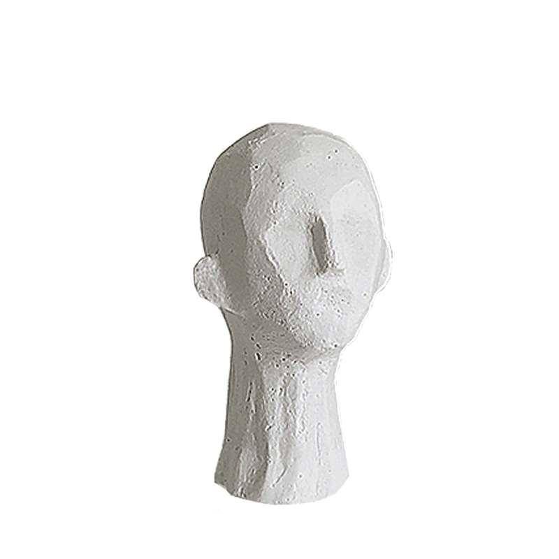 Secret FKK car ins, cold wind, gypsum card, abstract character carving, northern European homestay coffee crude museum soft