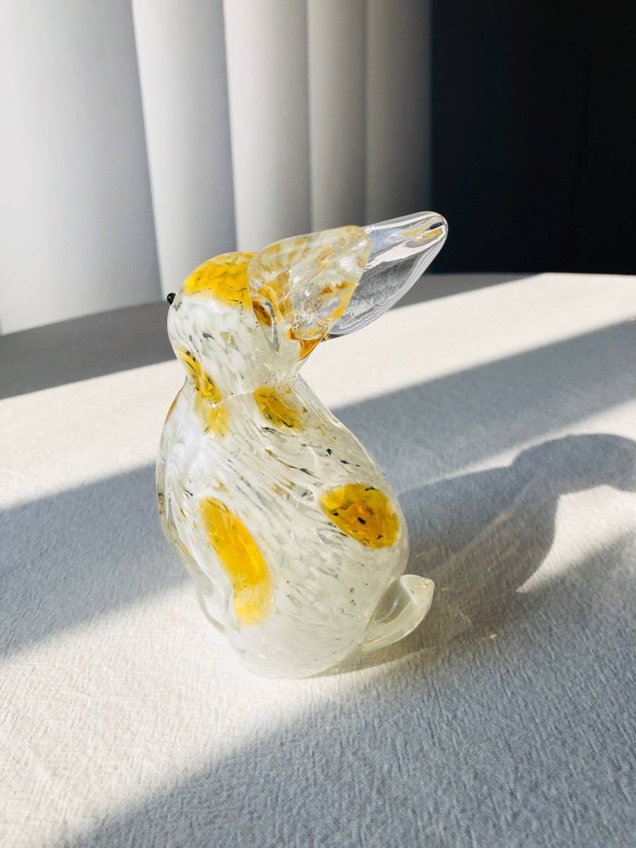 Mid -Autumn Festival limited glazed jade rabbit export rabbit decoration