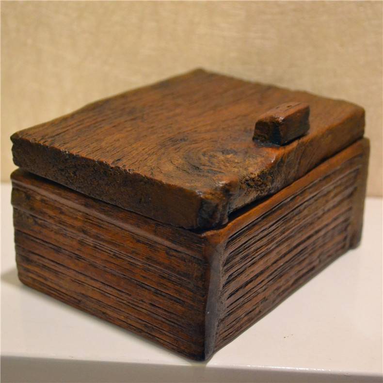 Shimahaha Thai craft woodcarvan storage box jewelry box desktop settings solid wood business card box square creativity