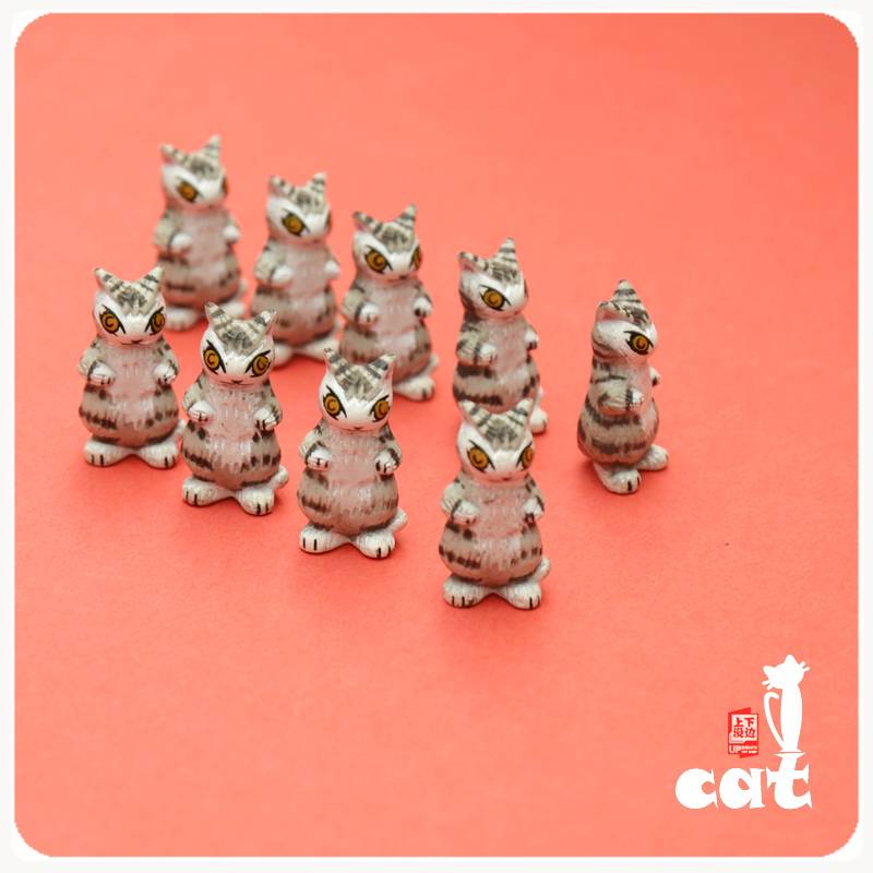 Sataris toy Mini Meng Mats Cat Meow Star Shielding Model Showing Spot Spot