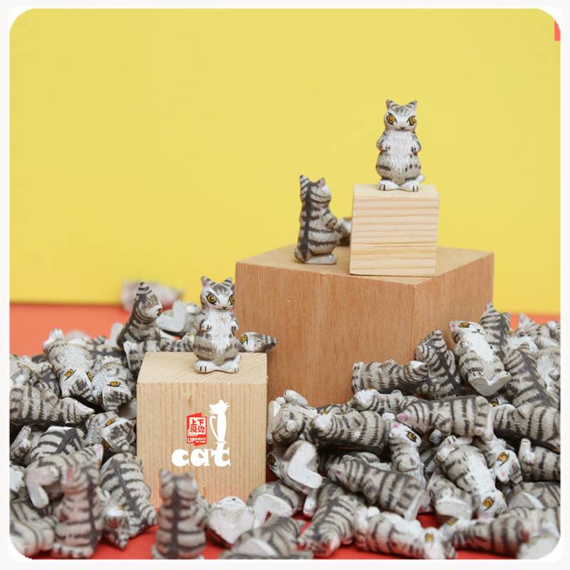 Sataris toy Mini Meng Mats Cat Meow Star Shielding Model Showing Spot Spot