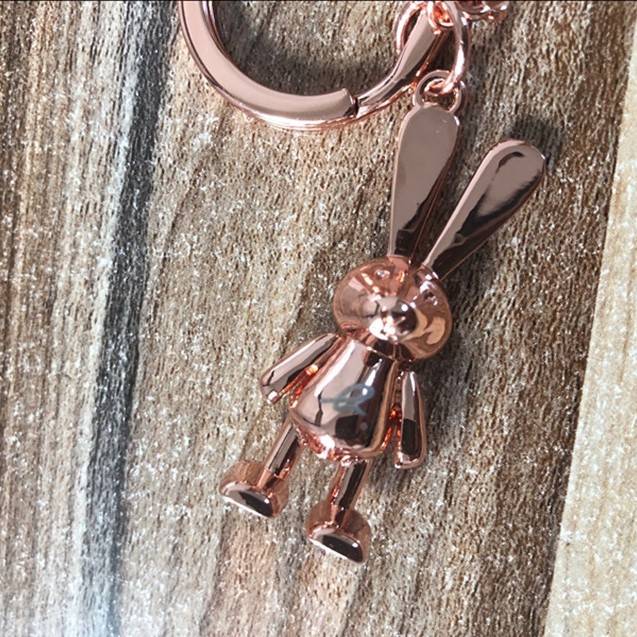 Limited Easter Rabbit keychain Super cute gift Couple key ring bag pendant