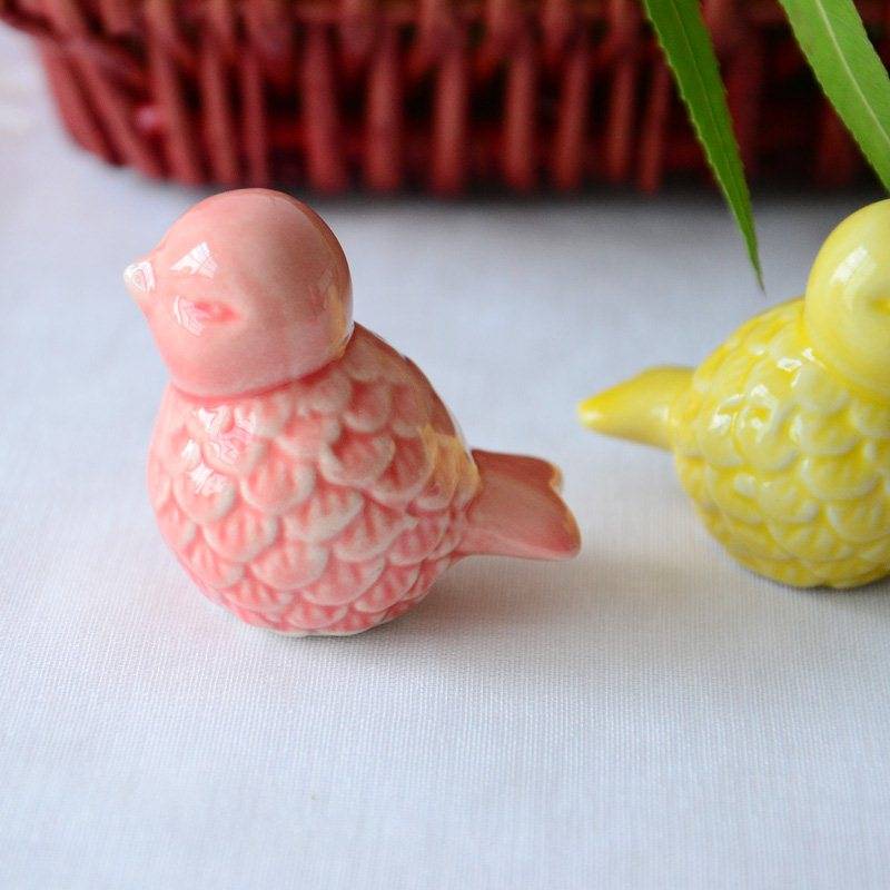 Animal Porcelain Ceramic Bird Broken Desktop Small Playing Home Jewelry Crafts Scenery Slash