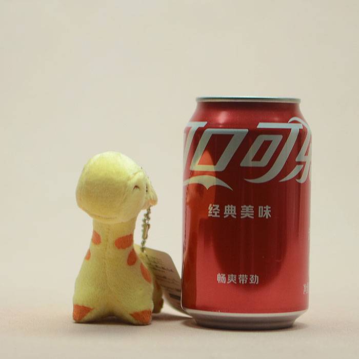 Tail Single Exit Japanese Plush Toys Optical Factory Huang Dian Giraffe doll doll pendant keychain