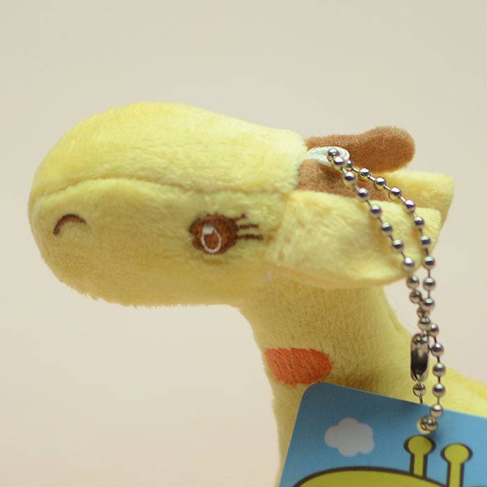 Tail Single Exit Japanese Plush Toys Optical Factory Huang Dian Giraffe doll doll pendant keychain