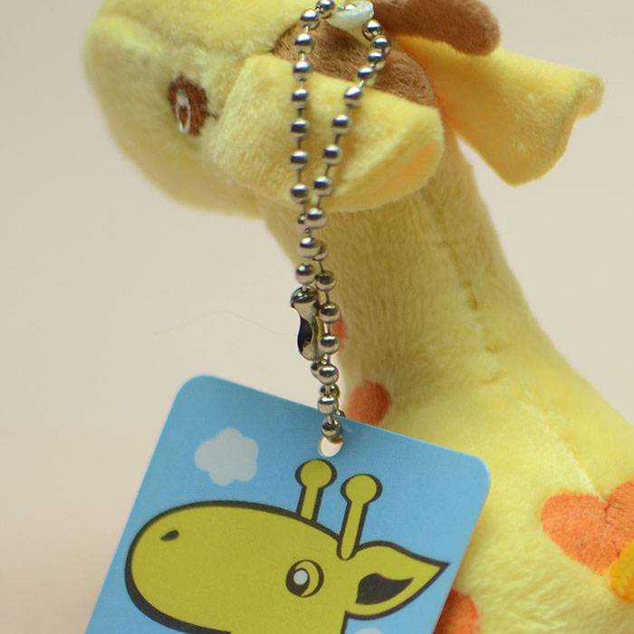 Tail Single Exit Japanese Plush Toys Optical Factory Huang Dian Giraffe doll doll pendant keychain