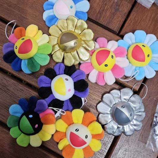 Yuan Single Sunflower brooch hanging jewelry cartoon