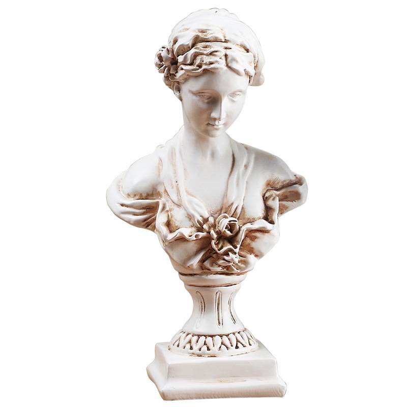 BK9K explosion retro Venus sculpture ornament European style as old figure statue craftsmanship gypsum portrait bookcase