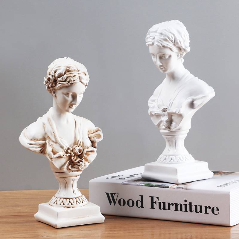 BK9K explosion retro Venus sculpture ornament European style as old figure statue craftsmanship gypsum portrait bookcase