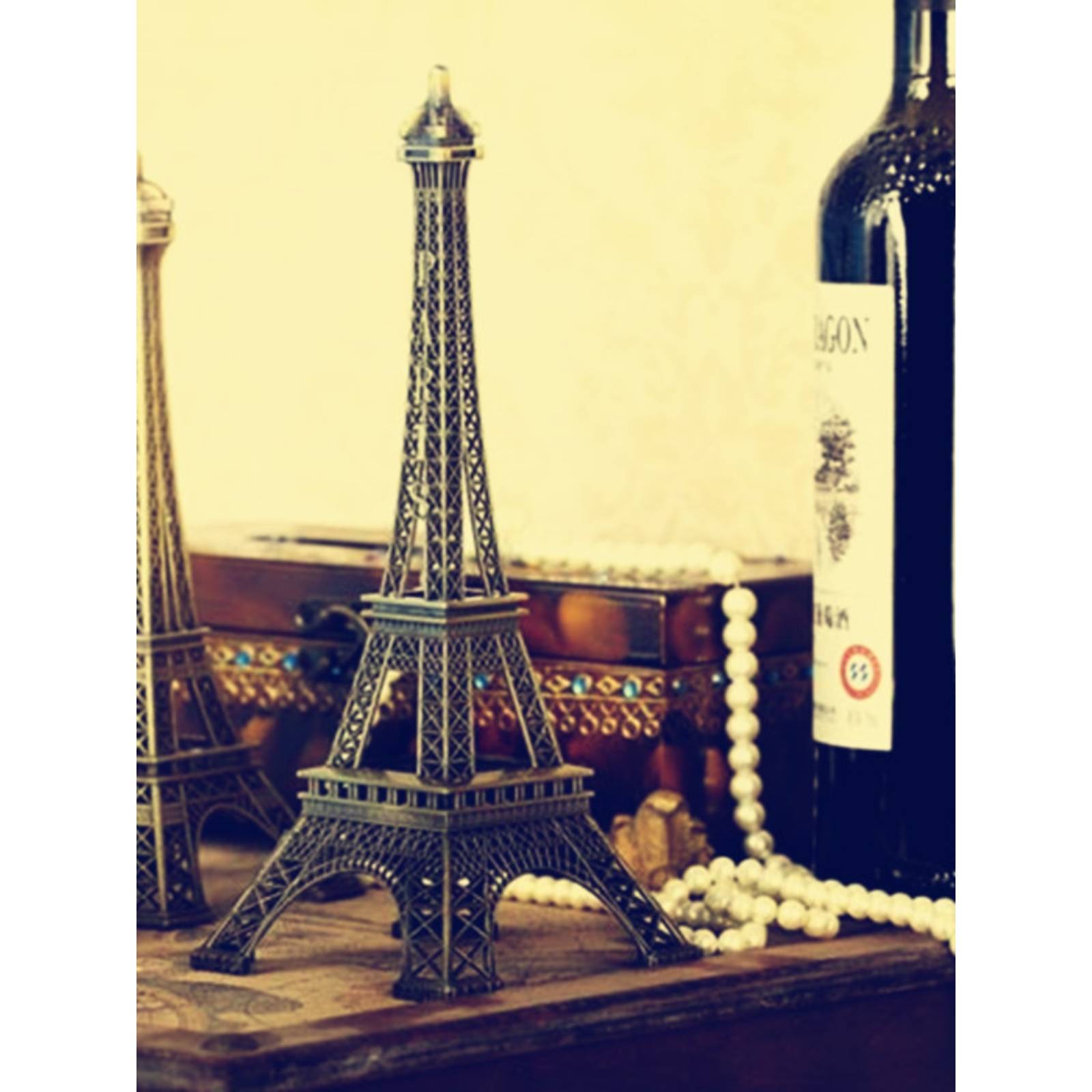 48cm Paris Tower Swing Eiffel Tower Model French Paris Tourist Souvenirs Festival Day Gift