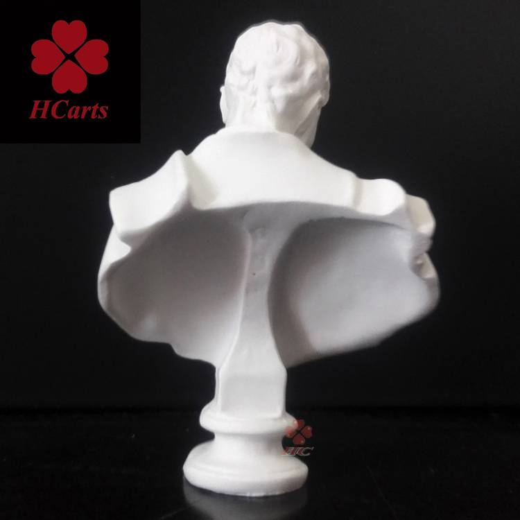 Small resin plaster chest like open desktop ornament Michelangro mini gypsum avatar hcarts gypsum statue