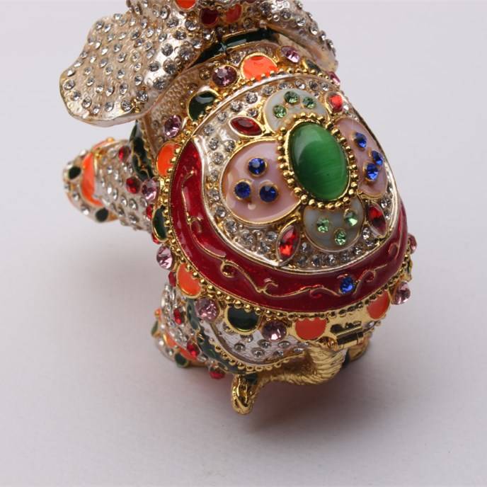 Russian diamond jewelry box European style crafts
