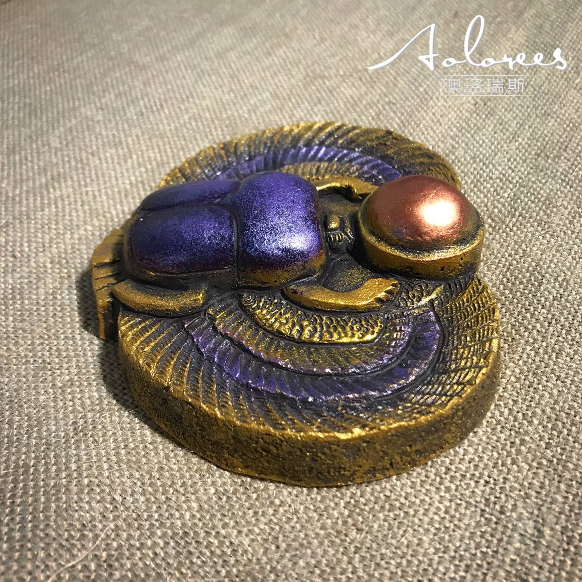 Lores Egyptian beetle feng shui gift souvenir