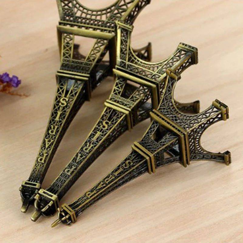 Vintage Paris Eiffel Tower Metal Crafts Home Table Ornament