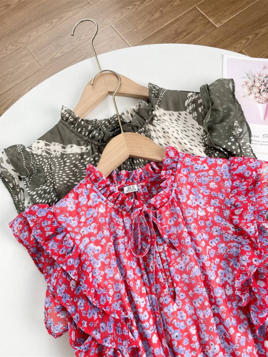 Dress dress long floral skirt