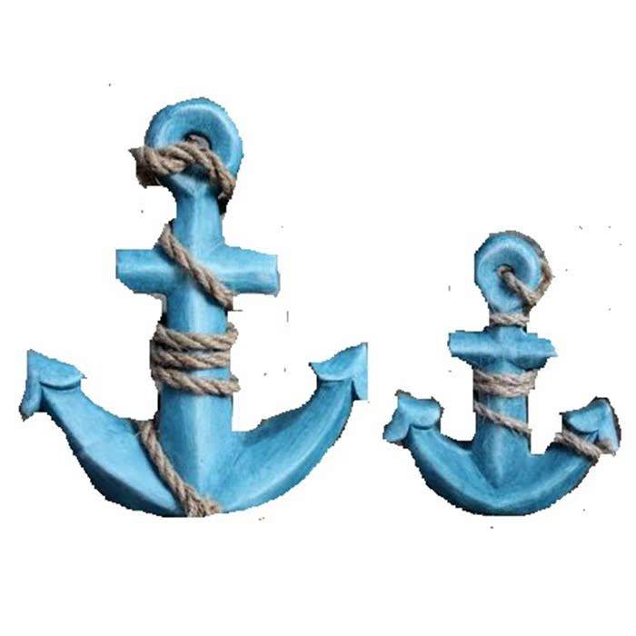 Lonely European -style retro old Mediterranean creative anchor living room home decoration desktop decoration crafts