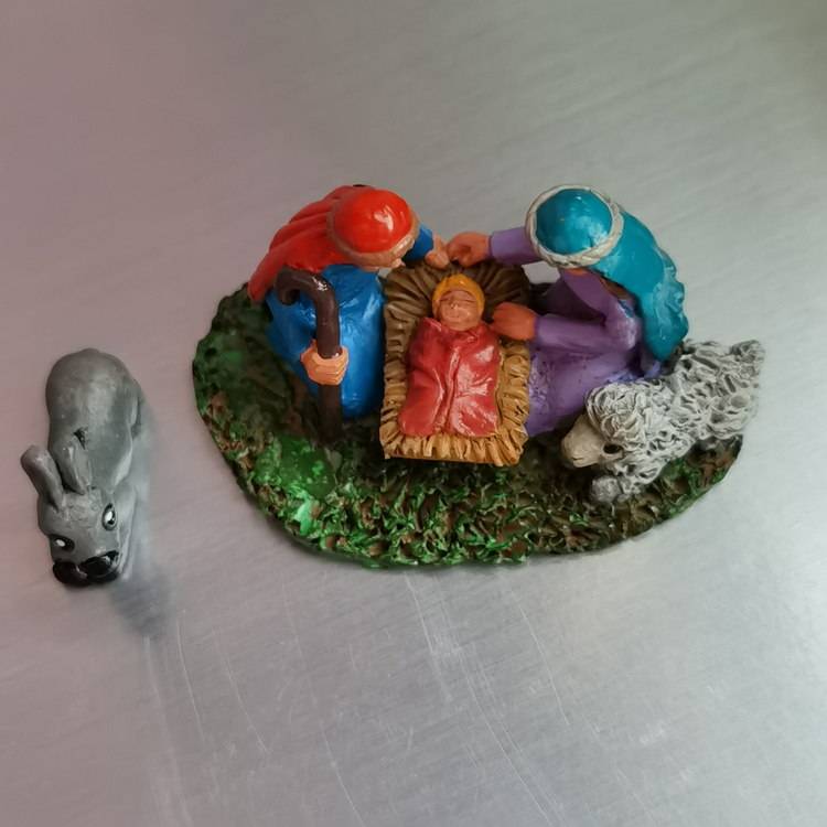 Euphrates style couple, baby tail single resin European garden couple ornaments