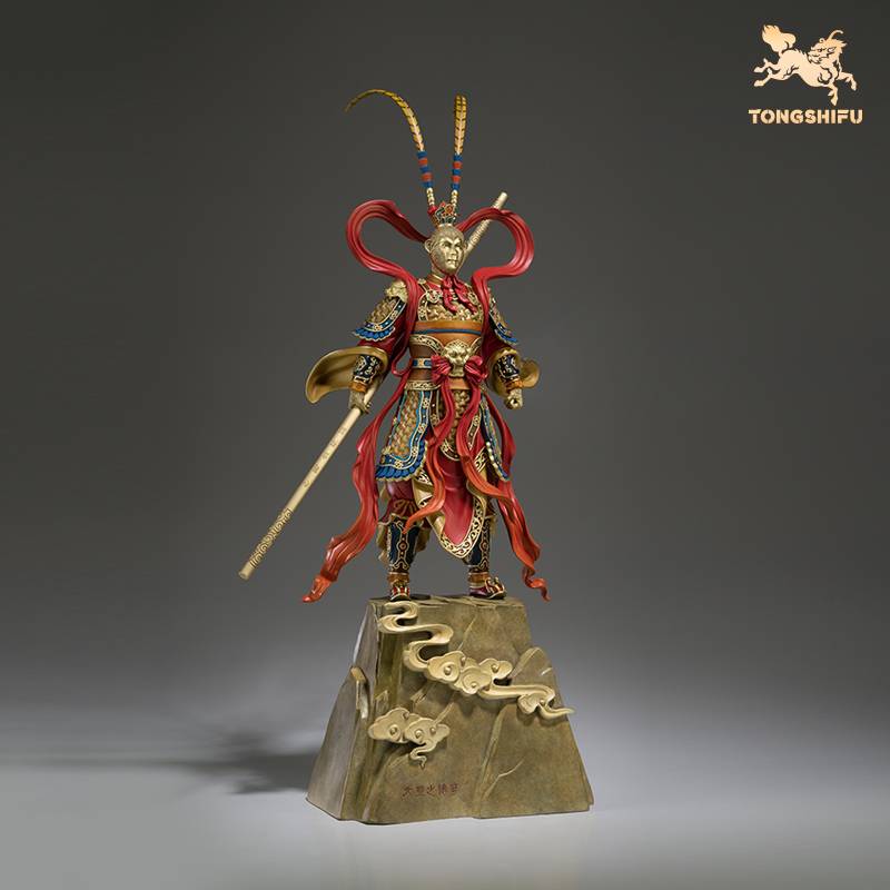 Copper Master Limited Edition "The Legend of the Great Holy" treasure version of Qitian Da Sheng living room desktop big losers