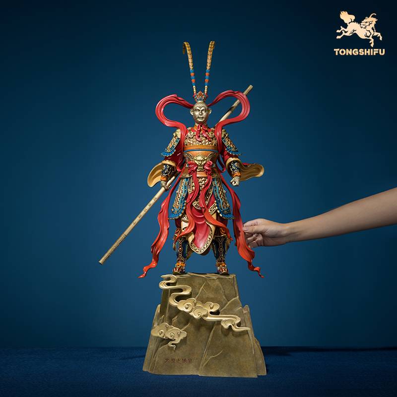 Copper Master Limited Edition "The Legend of the Great Holy" treasure version of Qitian Da Sheng living room desktop big losers