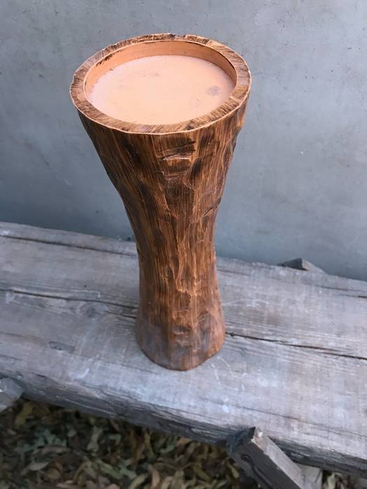 American rural wind retro, old candlestick orphan decoration