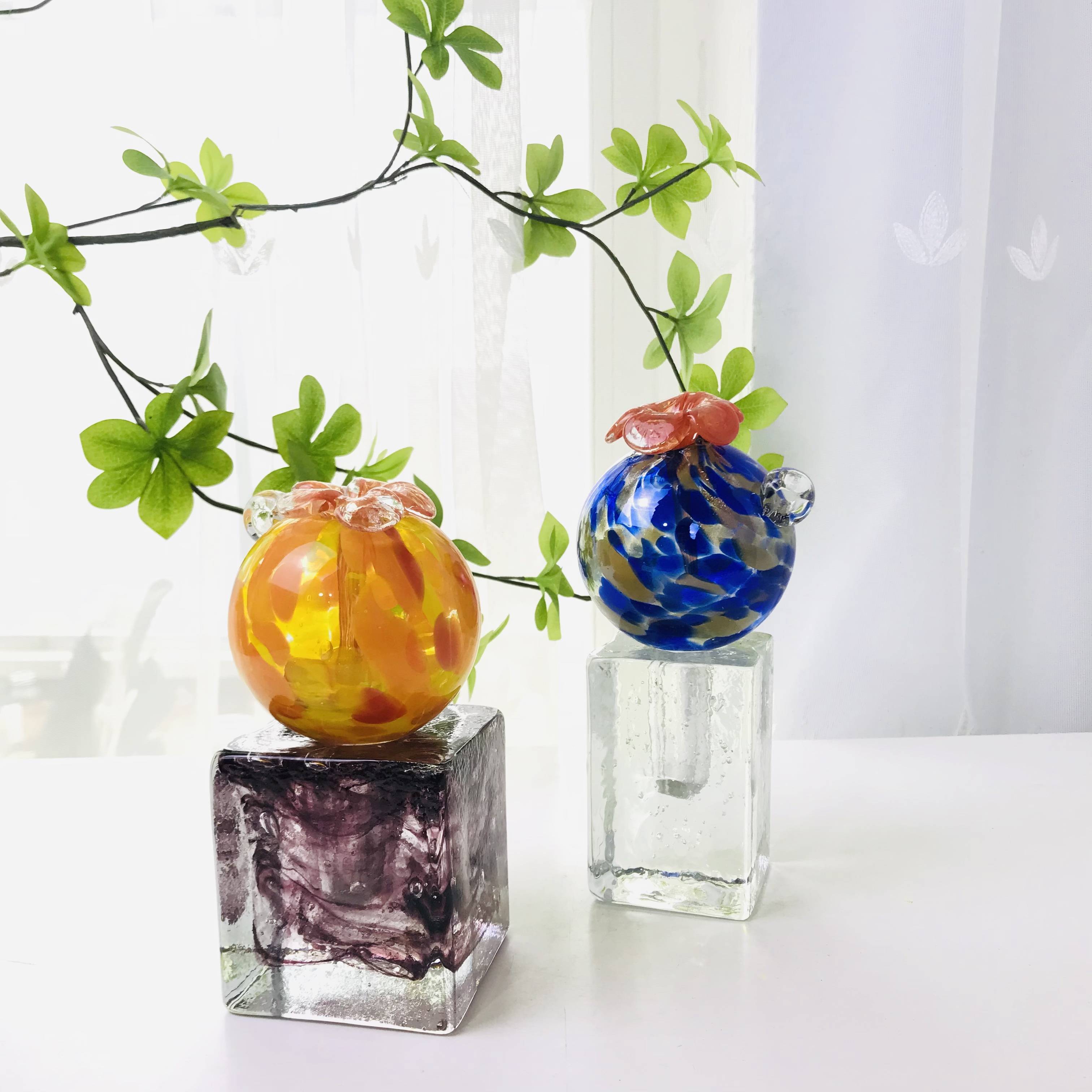 Jingxuan Flower-Handmade glass suspension ornaments