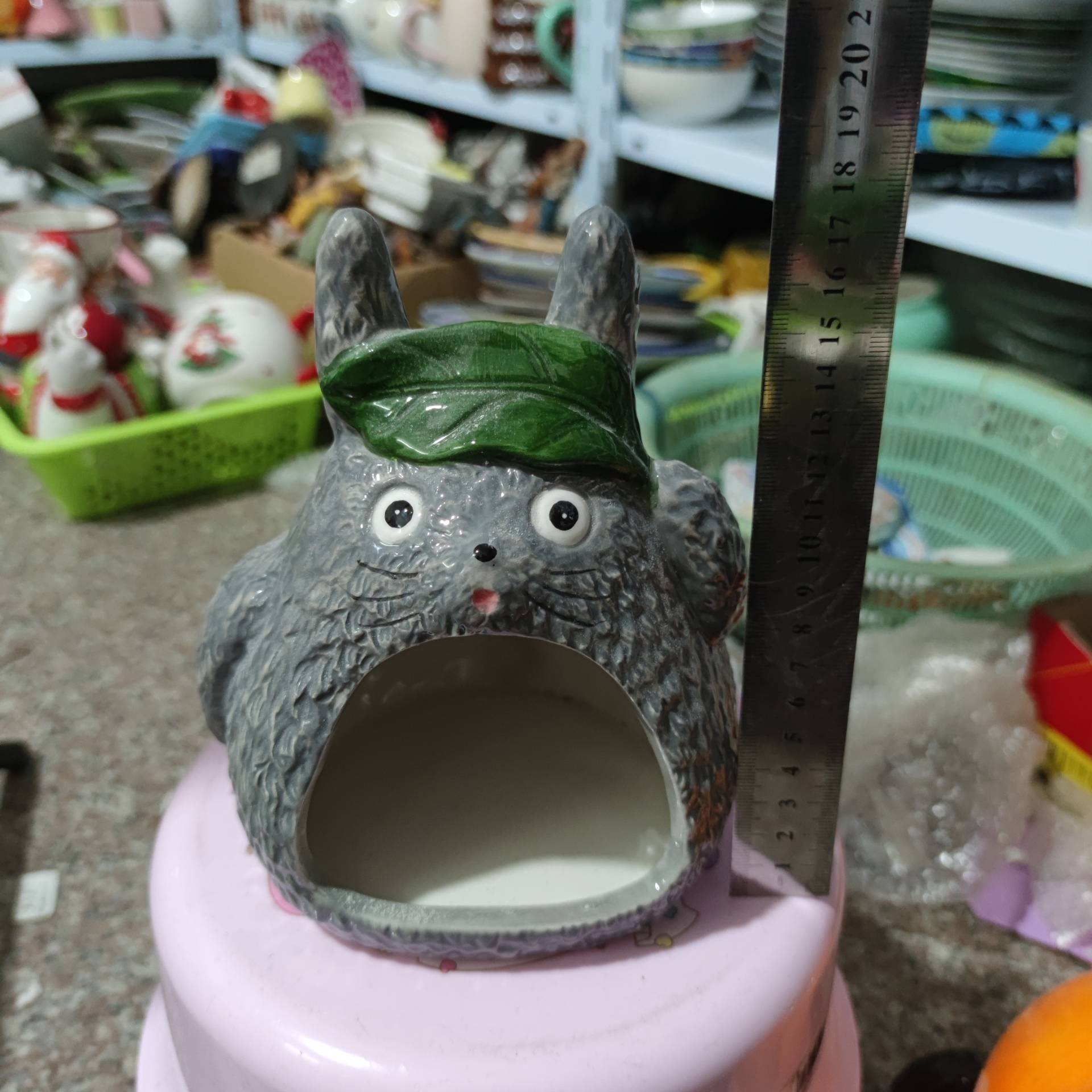 Ceramic Hangzhewo Nest Capture Animal Sleeping Nest Cake Vinnie Bear Pumpkin Car Tent Totoro Settings