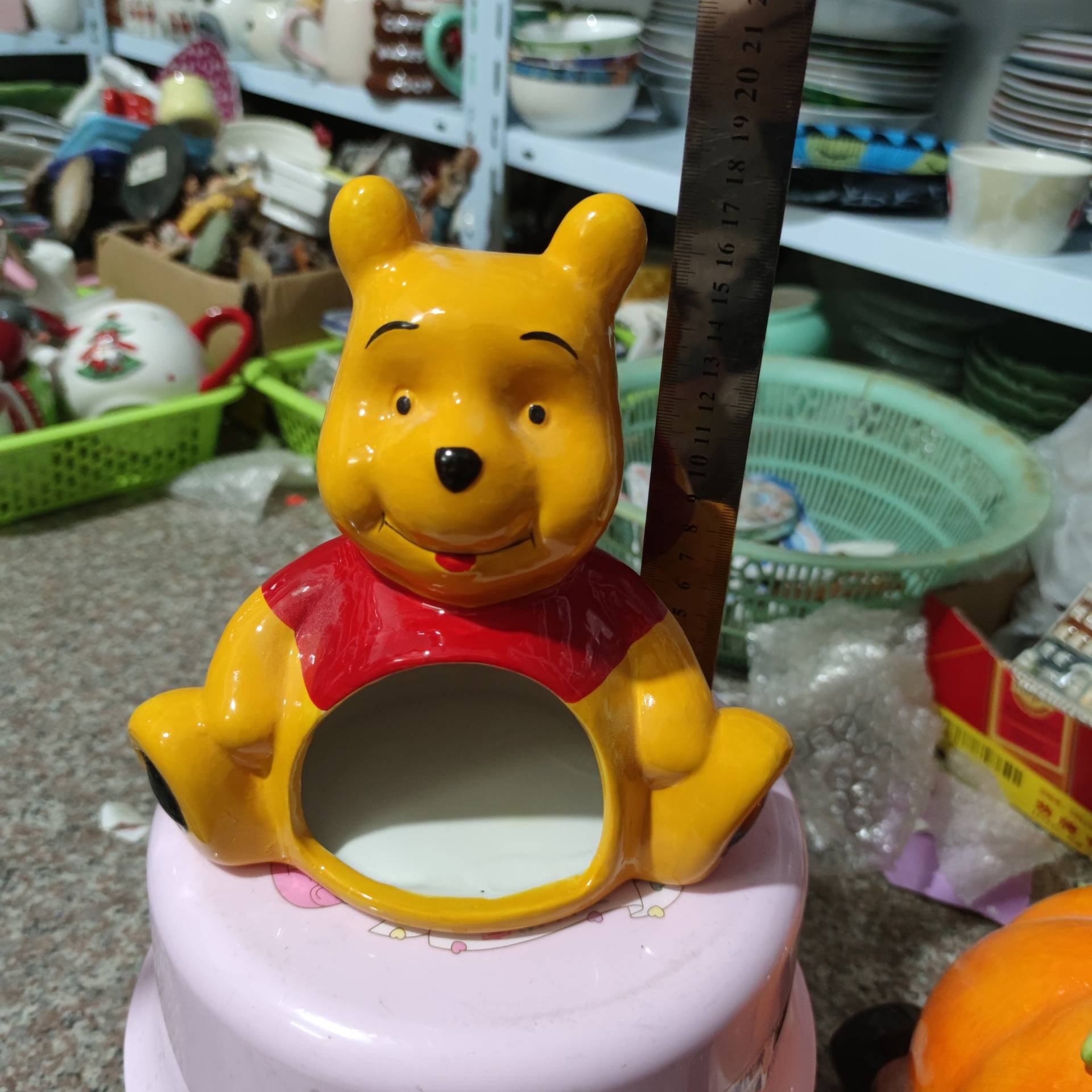 Ceramic Hangzhewo Nest Capture Animal Sleeping Nest Cake Vinnie Bear Pumpkin Car Tent Totoro Settings
