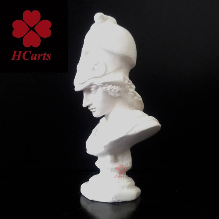 HCARTS mini resin gypsum statue of Athena mini gypsum statue 7cm European desktop decoration hand