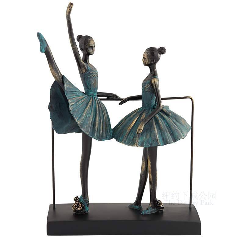 Beautiful ballet slim portrait sculpture ornaments