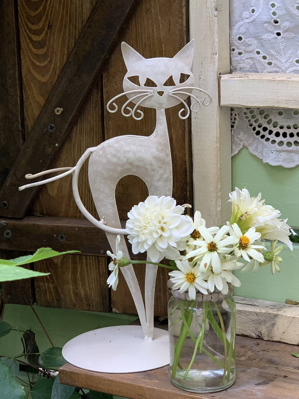 French style of old iron tools sheet Huaxiantang decoration
