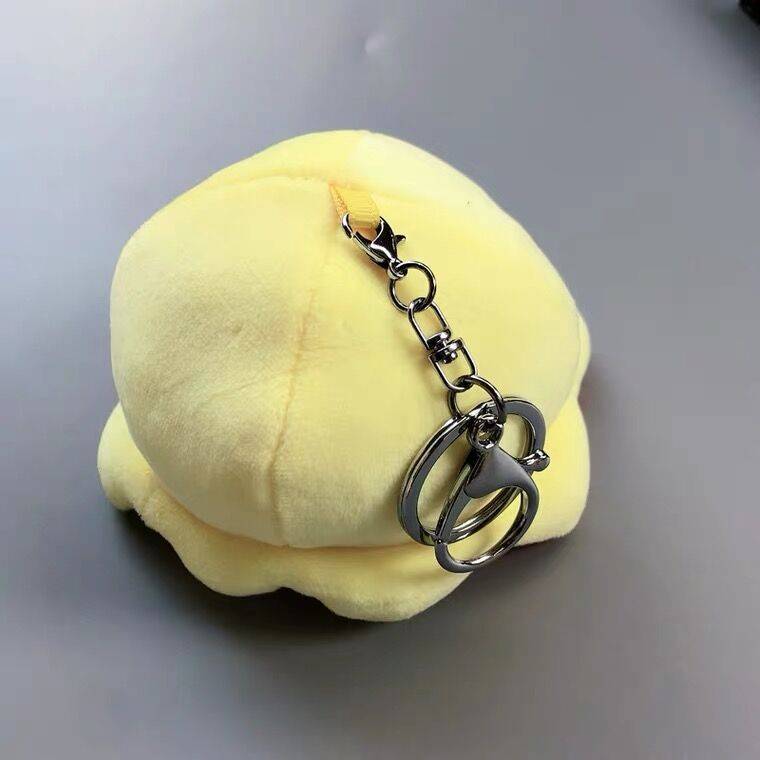 Cross -border flipping octopus doll pendant plush toy new flip octopus keychain doll