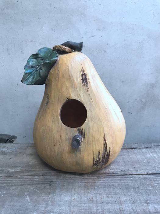 Export sample zakka grocery decoration pear -shaped bird house bird nest as old garden decoration