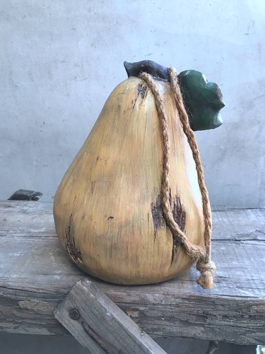 Export sample zakka grocery decoration pear -shaped bird house bird nest as old garden decoration